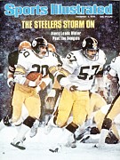 Pittsburgh Steelers Rocky Bleier And Sam Davis Sports Illustrated Cover Photograph by Sports Illustrated