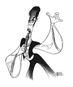 Prince Drawing by Al Hirschfeld