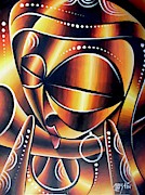 Queen Painting by Justin Laryea