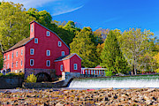 Red Mill Photograph Photograph by Louis Dallara