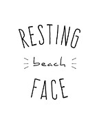 Resting Beach Face Digital Art by Flippin Sweet Gear
