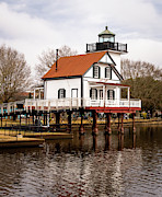 Roanoke River Lighthouse Photograph by Marshall Hurley