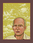 Robert A Johnson In The Golden World Painting by William Hart McNichols