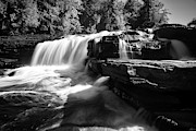 Rock Shelf At Manido Falls Photograph by Owen Weber