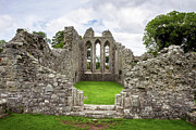 Ruins of Inch Abbey in Northern Ireland Photograph by Miroslav Liska