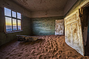 Ruins of the mining town Kolmanskop in the Namib desert near Luderitz in Namibia Photograph by Miroslav Liska