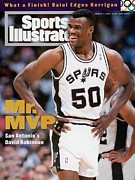 San Antonio Spurs David Robinson... Sports Illustrated Cover Photograph by Sports Illustrated