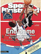 San Antonio Spurs Tim Duncan, 2005 Nba Finals Sports Illustrated Cover Photograph by Sports Illustrated