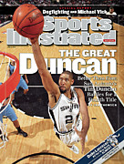 San Antonio Spurs Tim Duncan, 2007 Nba Western Conference Sports Illustrated Cover Photograph by Sports Illustrated