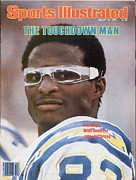 San Diego Chargers John Jefferson Sports Illustrated Cover Photograph by Sports Illustrated