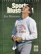 San Francisco 49ers Qb Joe Montana, 1990 Sportsman Of The Sports Illustrated Cover Photograph by Sports Illustrated
