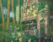 Schubas Tied House Digital Art by EvanArt - Evan Miller