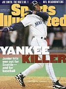 Seattle Mariners Ken Griffey Jr, 1995 Al Division Series Sports Illustrated Cover Photograph by Sports Illustrated