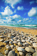 Shoreline Stones Photograph by Owen Weber
