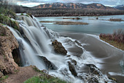 Snake RIver Fall Creek Falls Photograph by Adam Jewell