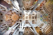 Spain, Catalonia, Barcelona District, Barcelona, Sagrada Familia After Architect Antoni Gaudi Digital Art by Anna Serrano
