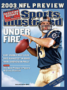 St. Louis Rams Qb Kurt Warner, 2003 Nfl Football Preview Sports Illustrated Cover Photograph by Sports Illustrated