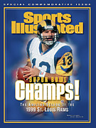 St. Louis Rams Qb Kurt Warner, Super Bowl Xxxiv Champions Sports Illustrated Cover Photograph by Sports Illustrated