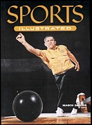 Steve Nagy, 1955 All Star Bowling Tourament Sports Illustrated Cover Photograph by Sports Illustrated