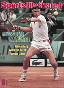 Sweden Bjorn Borg, 1981 French Open Sports Illustrated Cover Photograph by Sports Illustrated