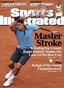 Switzerland Roger Federer, 2009 French Open Sports Illustrated Cover Photograph by Sports Illustrated