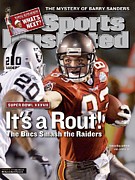 Tampa Bay Buccaneers Joe Jurevicius, Super Bowl Xxxvii Sports Illustrated Cover Photograph by Sports Illustrated