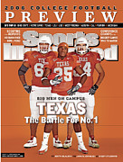 Texas Jamaal Charles, Justin Blalock, And Kasey Studdard Sports Illustrated Cover Photograph by Sports Illustrated