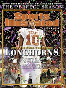 Texas Qb Vince Young, 2006 Rose Bowl Sports Illustrated Cover Photograph by Sports Illustrated
