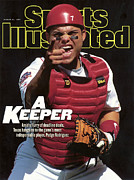 Texas Rangers Ivan Rodriguez Sports Illustrated Cover Photograph by Sports Illustrated