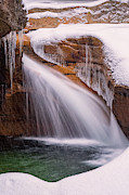 The Basin, Close Up In A Winter Storm Photograph by Jeff Sinon