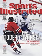 The Blackhawks, Modern Dynasty 6 Seasons, 3 Cups, 1 Model Sports Illustrated Cover Photograph by Sports Illustrated