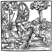 The Breaking Wheel, 1548 Art Print by Science Source - Science Source ...