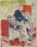 The Death Of The Bohemian Painting by Edvard Munch