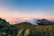 The Hiker - Mt Jefferson, NH Photograph by Jeff Sinon