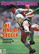The King Of Soccer Diego Maradona And Argentina Win The Sports Illustrated Cover Photograph by Sports Illustrated