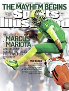 The Mayhem Begins The Case For Marcus Mariota And Oregon In Sports Illustrated Cover Photograph by Sports Illustrated