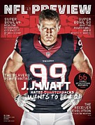 The Players Play Fantasy J.j. Watt Wants To Be A Qb, 2015 Sports Illustrated Cover Photograph by Sports Illustrated