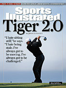 Tiger Woods, 2007 Buick Invitational Practice Round Sports Illustrated Cover Photograph by Sports Illustrated