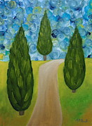 To The Other Side Painting by Angeles M Pomata