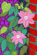 Trellis Blooms Digital Art by Rod Whyte