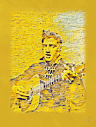 Tribute to Elvis #1 Painting by Sensory Art House