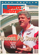 United States President Bill Clinton Sports Illustrated Cover Photograph by Sports Illustrated