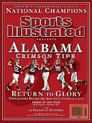 University Of Alabama, 2010 Bcs National Champions Sports Illustrated Cover Photograph by Sports Illustrated