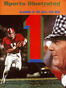 University Of Alabama Coach Paul Bear Bryant And Qb Gary Sports Illustrated Cover Photograph by Sports Illustrated
