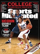 University Of Conneticut Hasheem Thabeet And Maya Moore Sports Illustrated Cover Photograph by Sports Illustrated