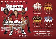 University Of Georgia, 2008 College Football Preview Issue Sports Illustrated Cover Photograph by Sports Illustrated