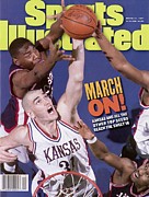 University Of Kansas Scot Pollard, 1997 Ncaa Southeast Sports Illustrated Cover Photograph by Sports Illustrated