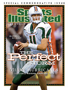 University Of Miami Qb Ken Dorsey, 2001 Ncaa National Sports Illustrated Cover Photograph by Sports Illustrated