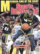University Of Michigan Glen Rice, 1989 Ncaa National Sports Illustrated Cover Photograph by Sports Illustrated