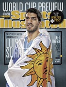 Uruguay Luis Suarez, 2014 Fifa World Cup Preview Issue Sports Illustrated Cover Photograph by Sports Illustrated